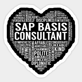 Sap Basis Consultant Heart Sticker